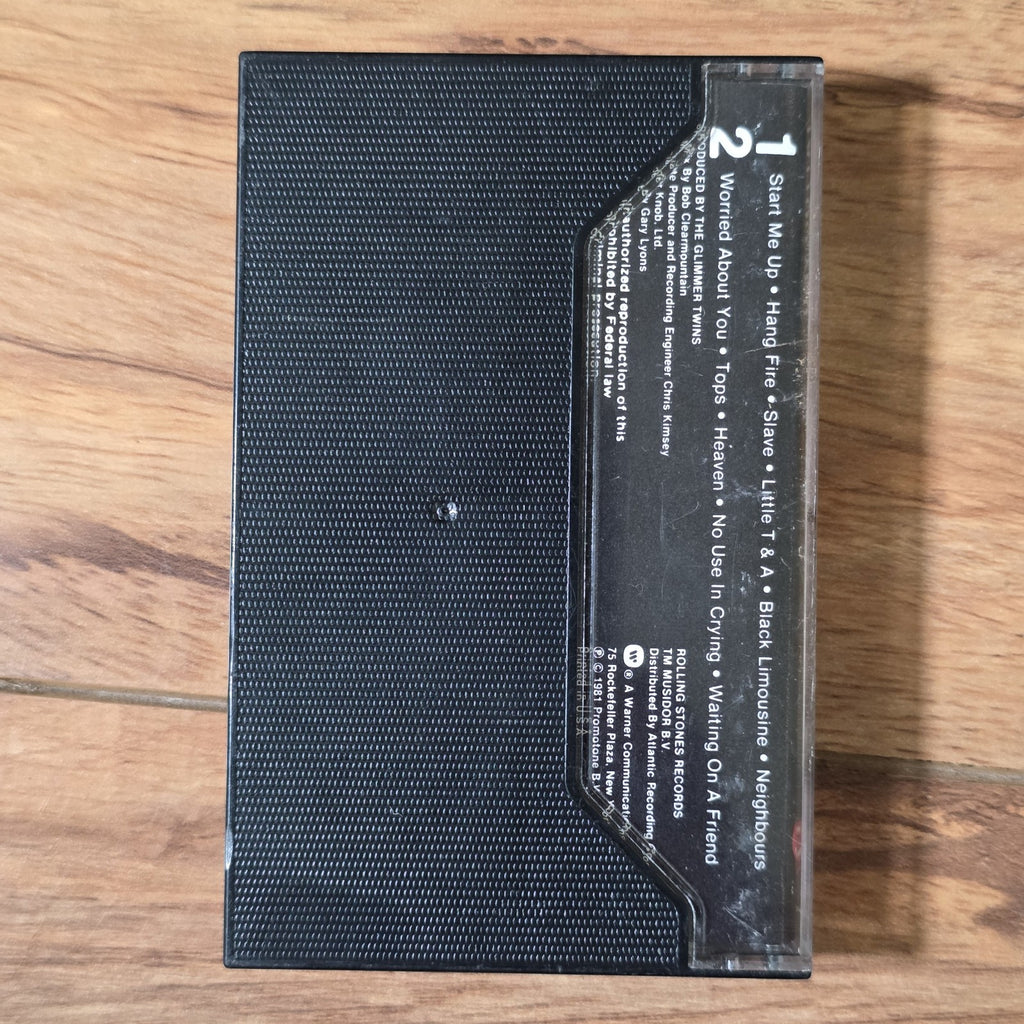 The Rolling Stones - Tattoo You Cassette Tape 1981 Rolling Stones Records