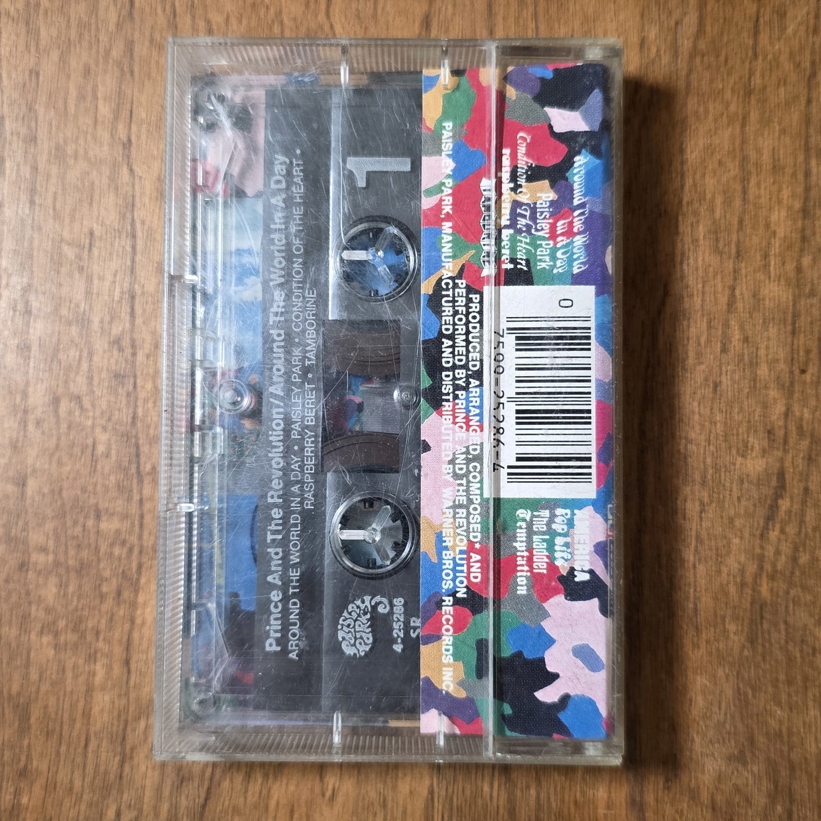 Prince - Around the World in a Day Cassette Album 1985 Pop Rock