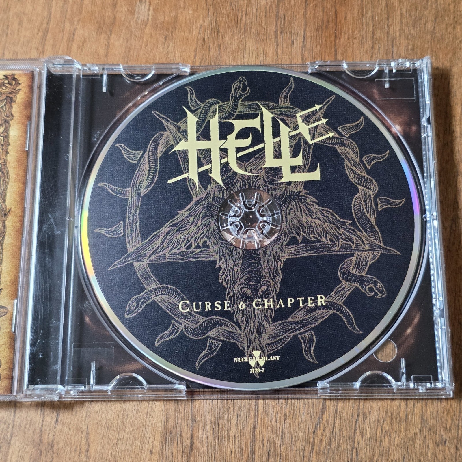 Hell - Curse & Chapter CD Album 2013 Heavy Metal Nuclear Blast