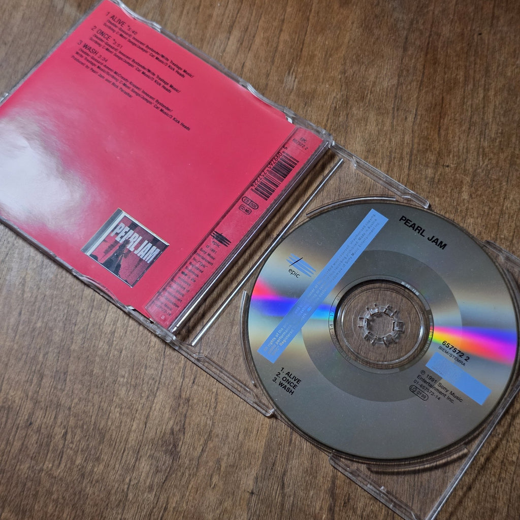 Pearl Jam - Alive CD Single 1991 Alternative Rock