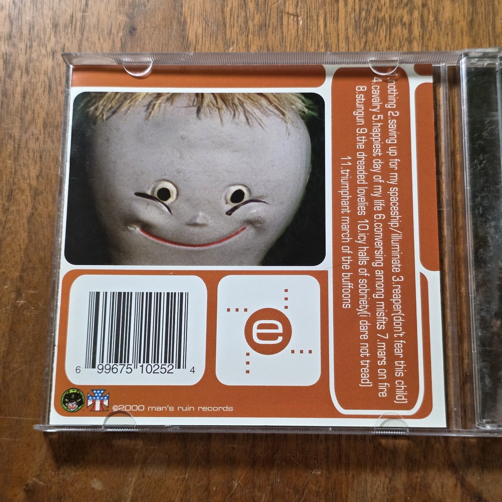 Earthlings? - Self-Titled CD Album 2000 Stoner Rock Man's Ruin Records Rare HTF