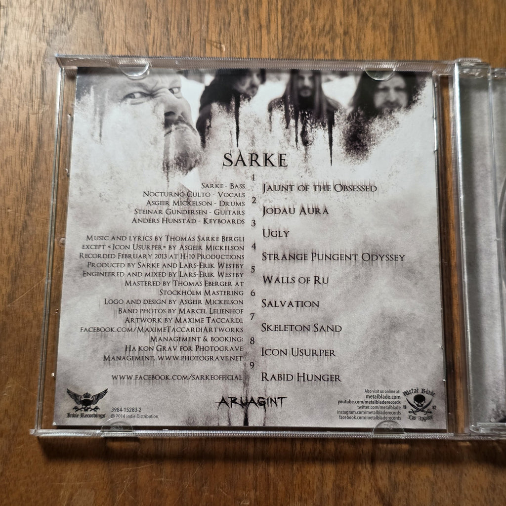 Sarke - Aruagint CD Album 2013 Black Metal