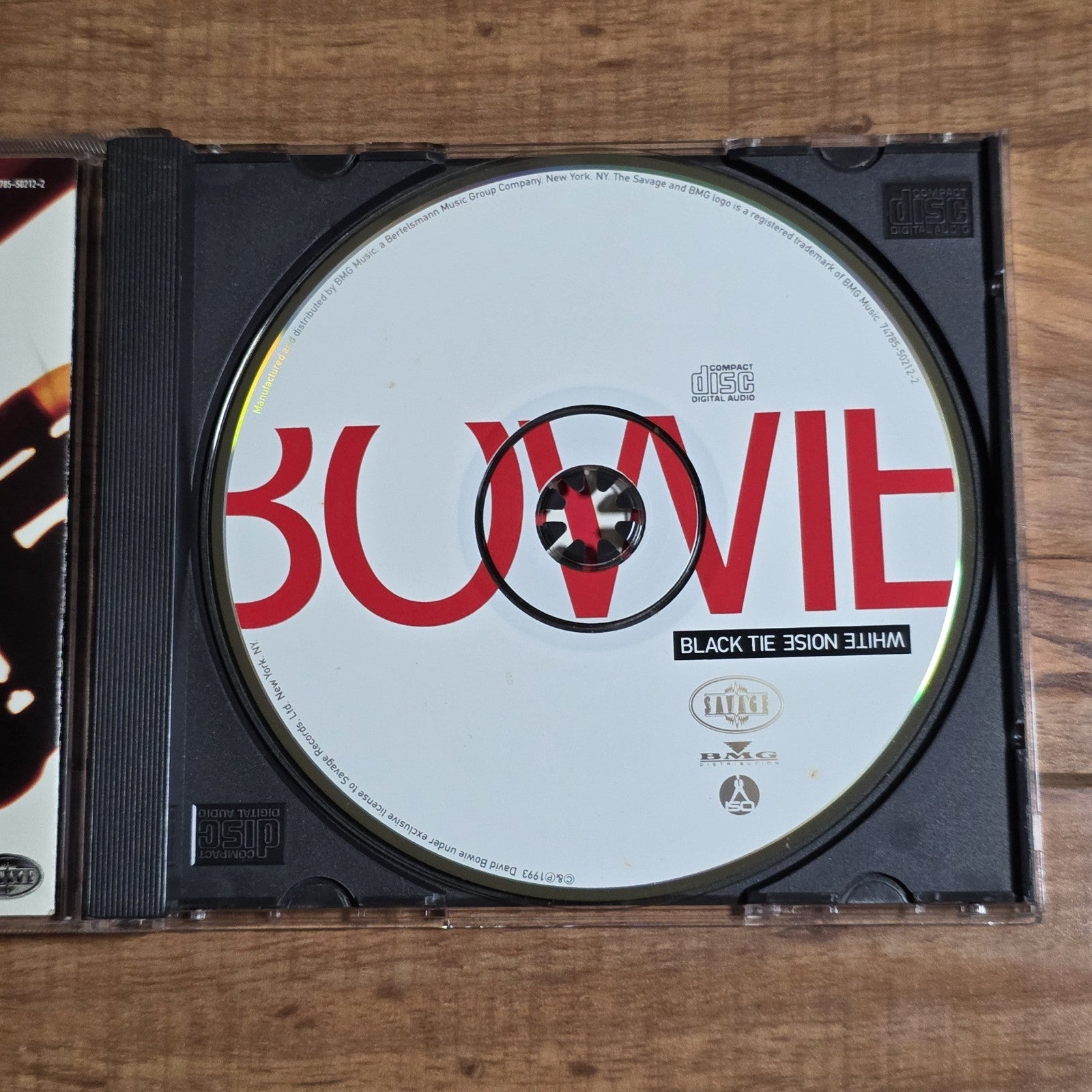 David Bowie - Black Tie White Noise CD Album 1993 Art Rock Synth-Pop