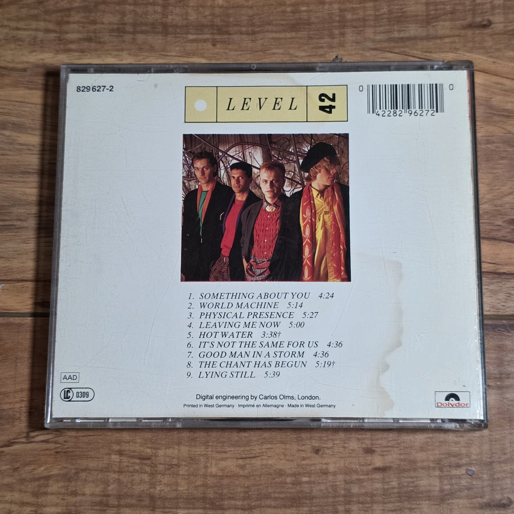 Level 42 - World Machine CD Album 1985 Synth-Pop Post-Funk