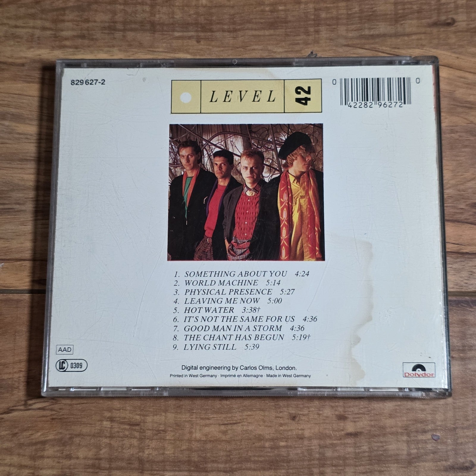 Level 42 - World Machine CD Album 1985 Synth-Pop Post-Funk
