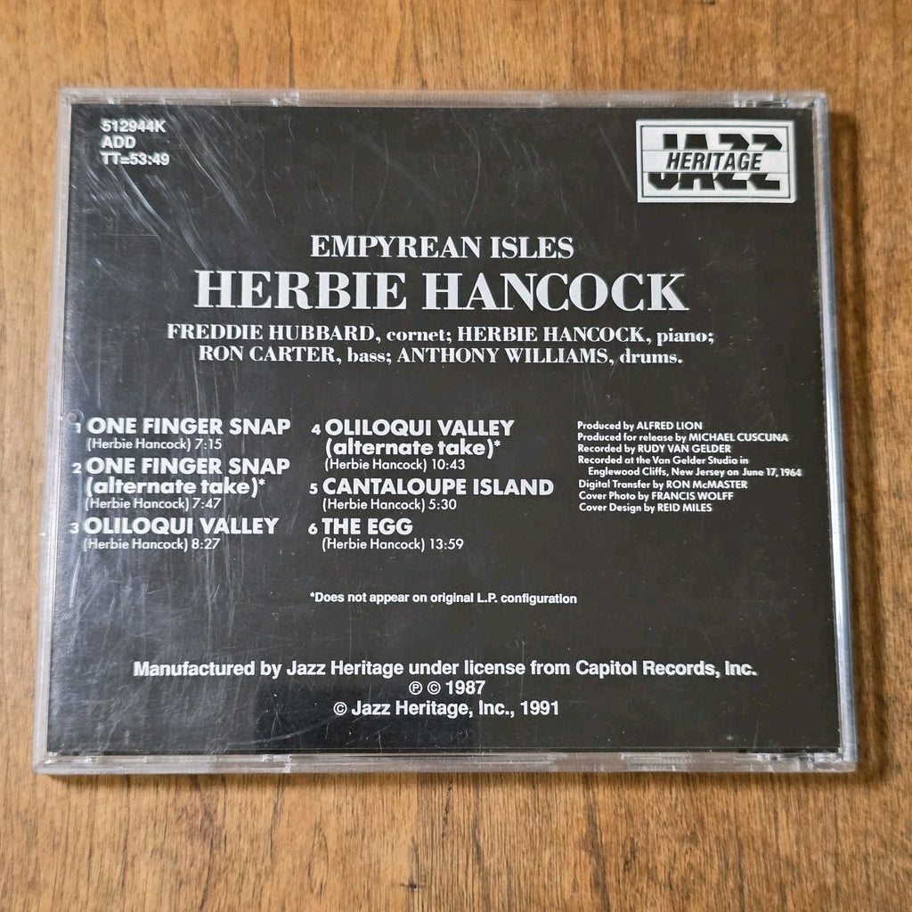Herbie Hancock - Empyrean Isles CD Album 1999 Jazz HTF