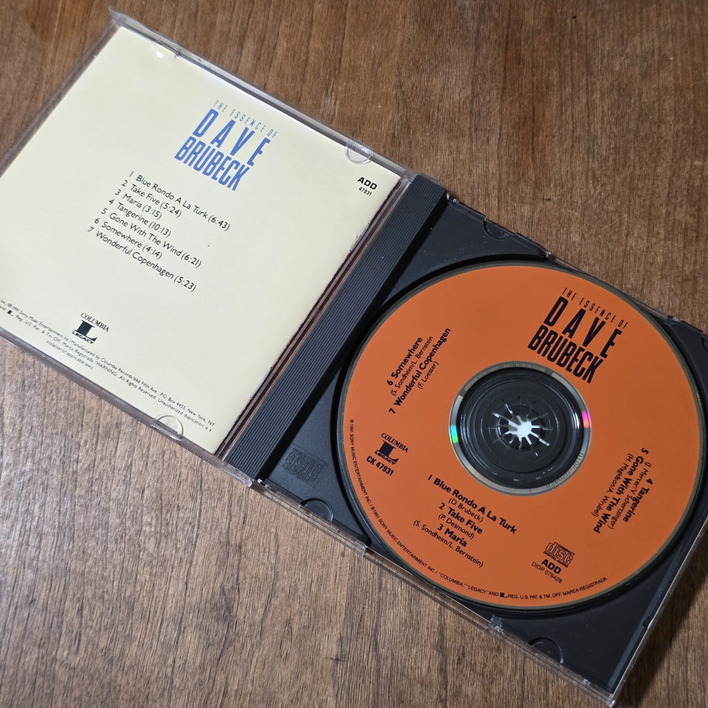 Dave Brubeck - The Essence of Dave Brubeck CD Compilation 1991 Jazz