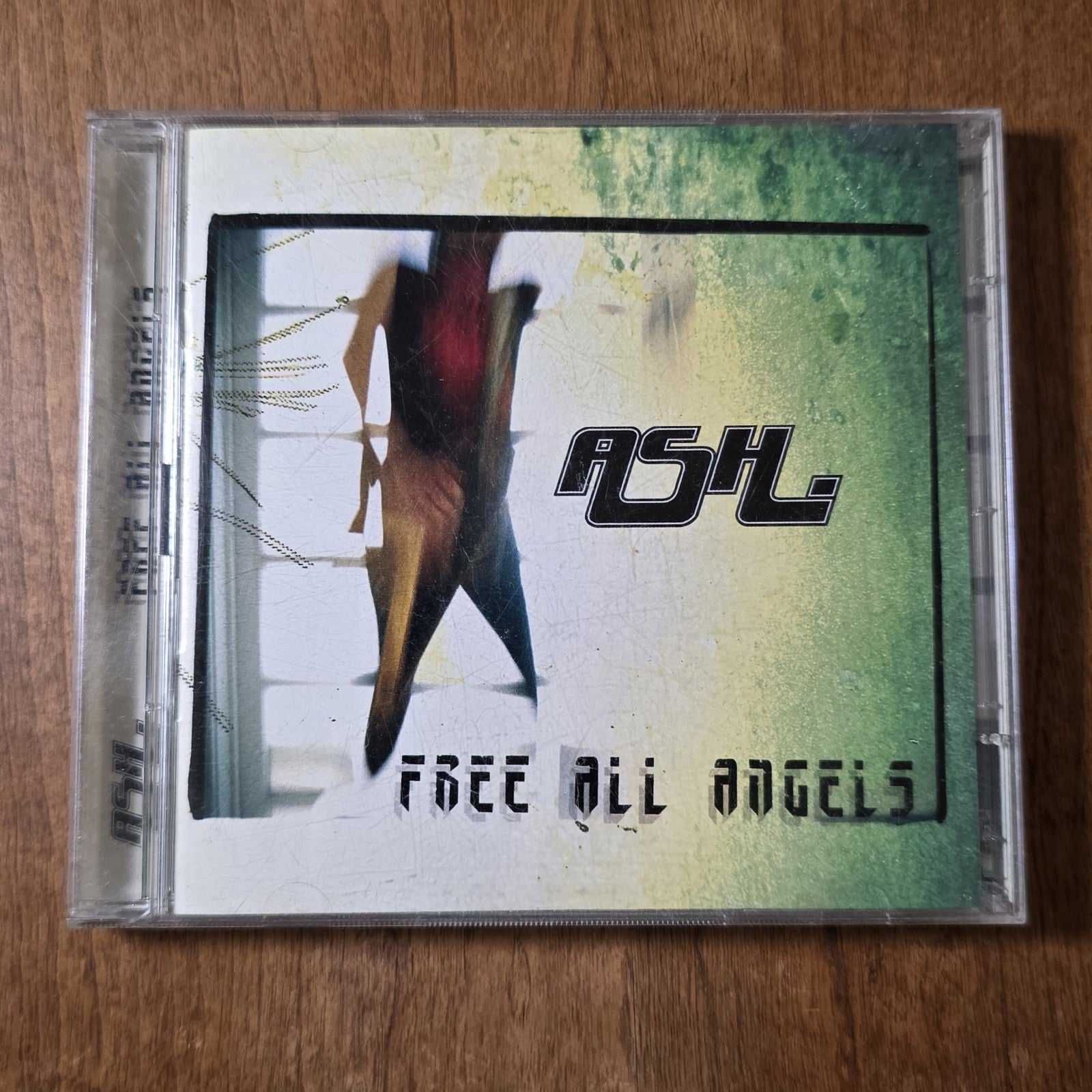 Ash - Free All Angels CD DVD Set 2001 Pop Punk Alternative Rock Very Good