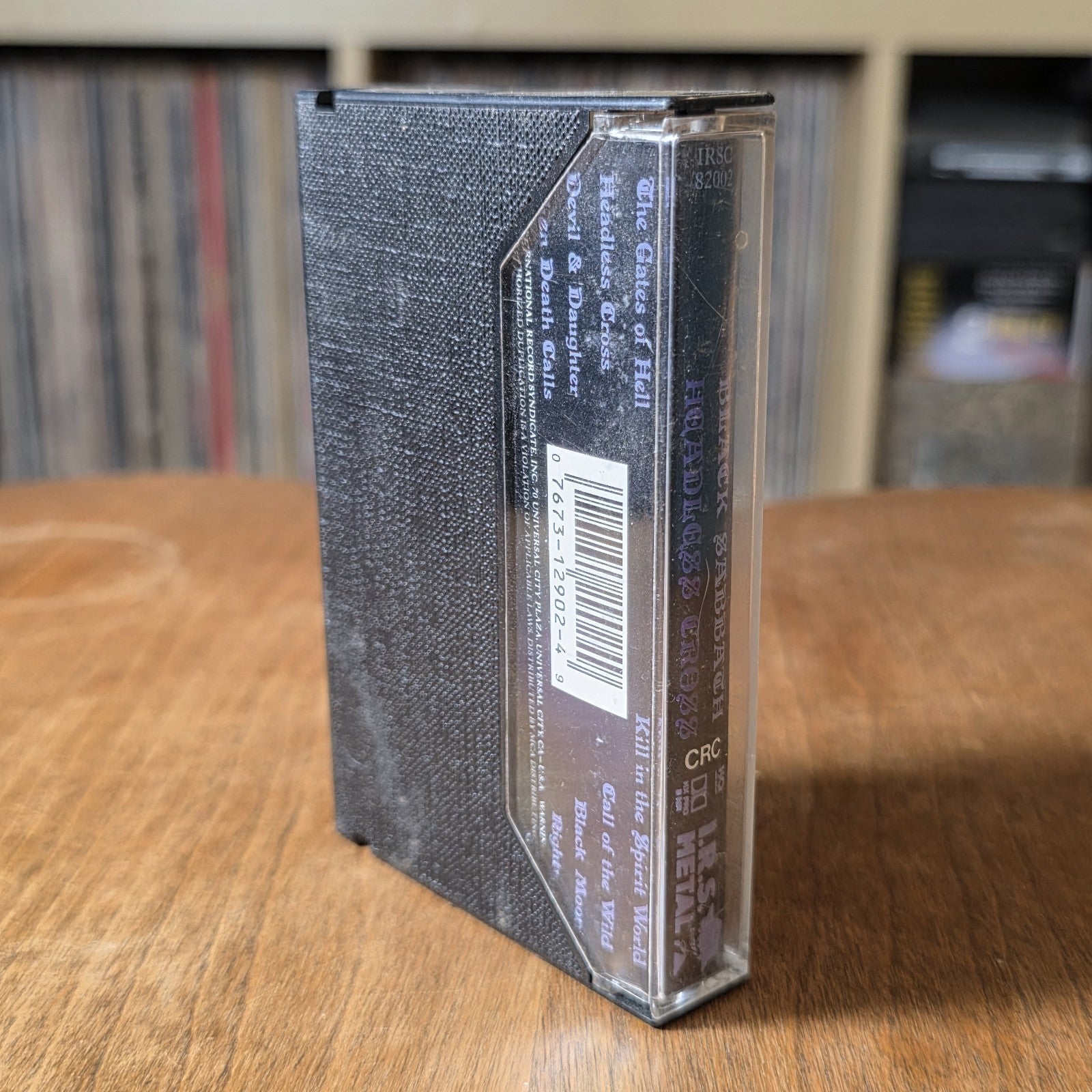 Black Sabbath - Headless Cross Cassette Album 1989 Heavy Metal HTF