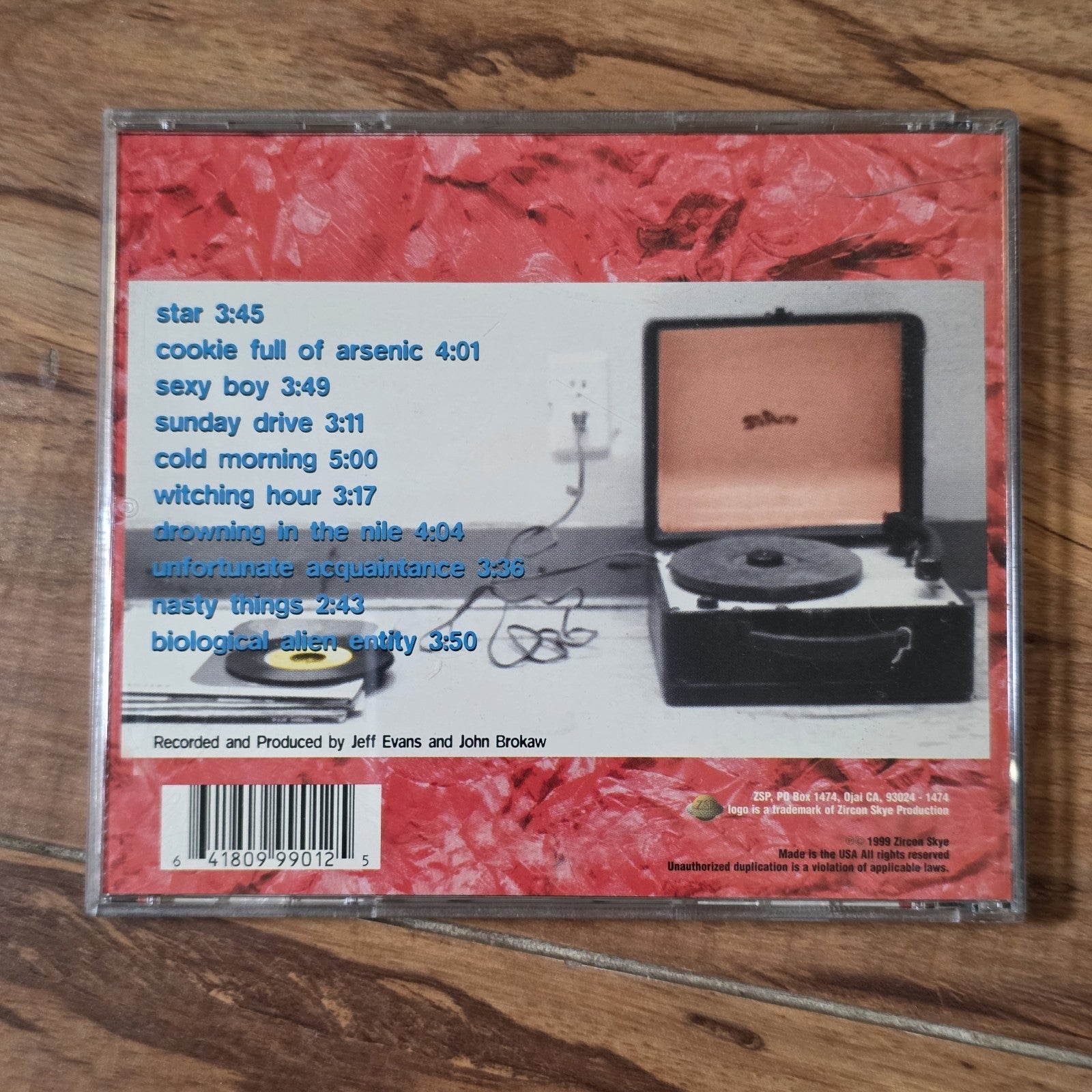 Zircon Skye - Kitty Kat Stew CD Album 1996 Indie Rock Power Pop