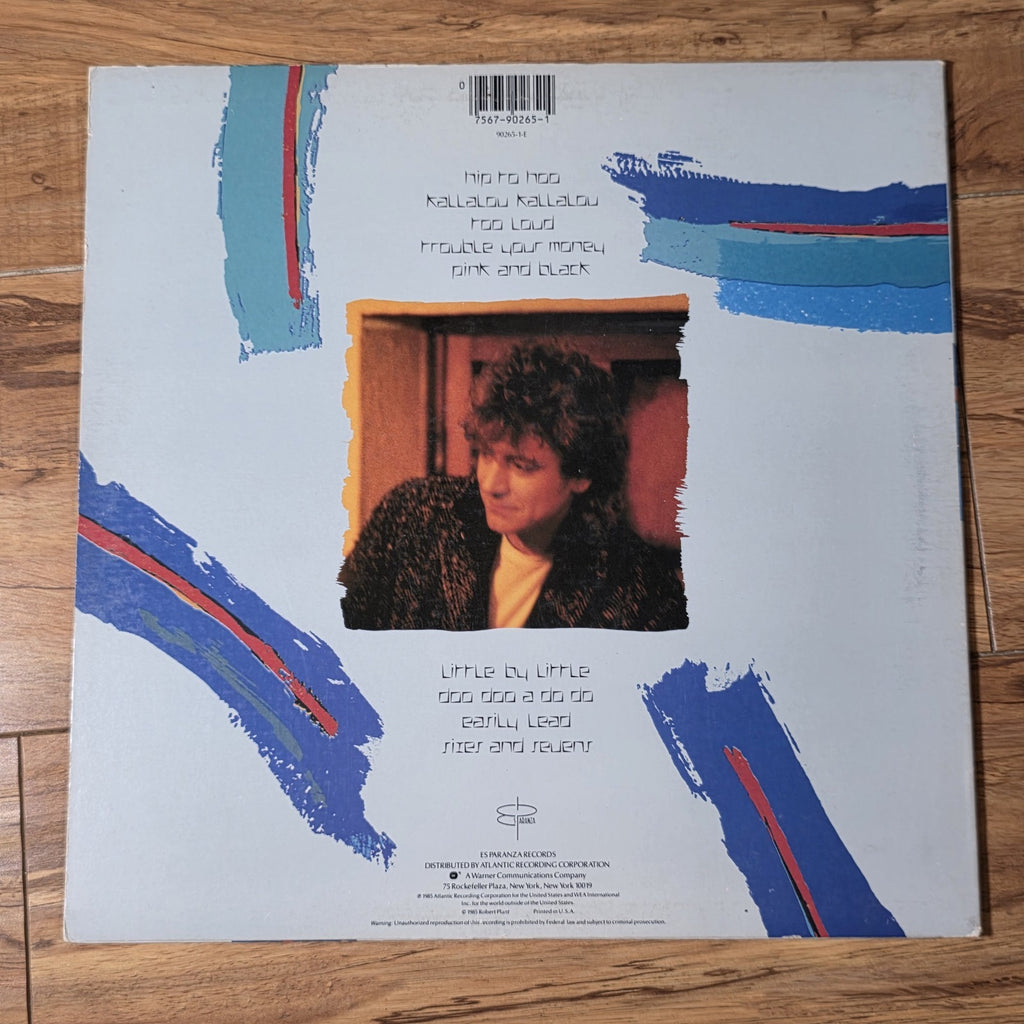 Robert Plant - Shaken N Stirred Album 1985 Rock Vinyl LP 12" VG+