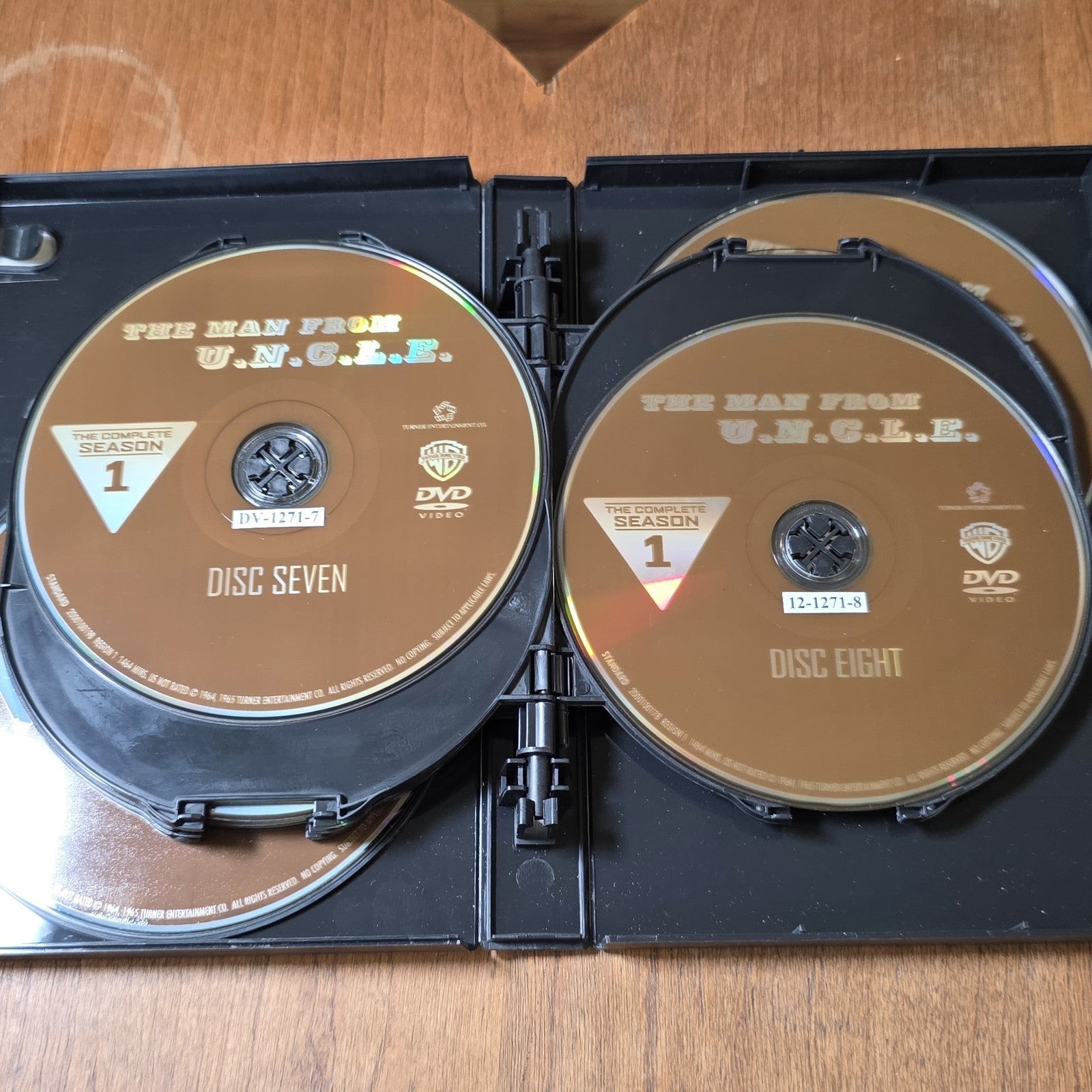 The Man From U.N.C.L.E.: The Complete First Season DVD 1964 Spy Action 10-Disc