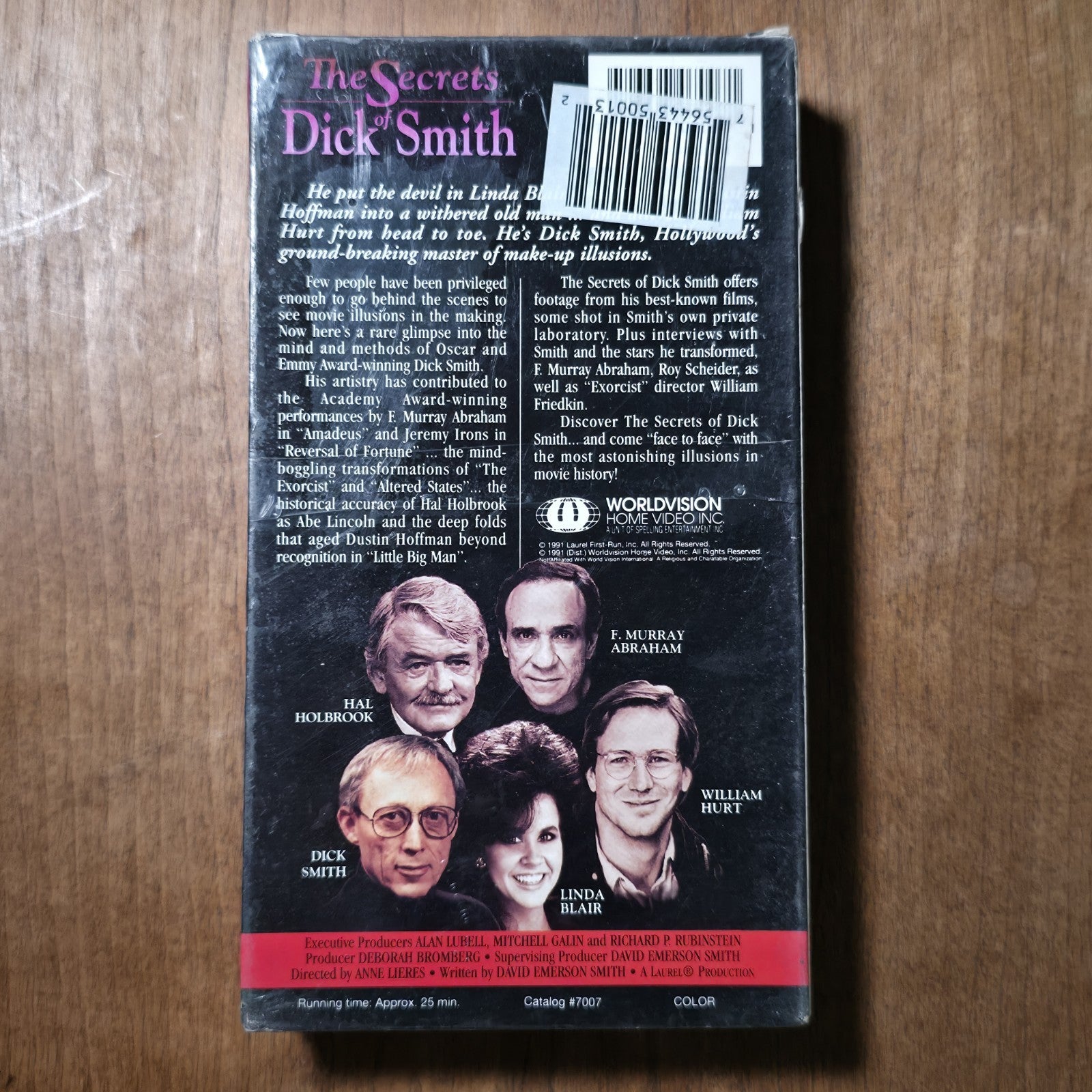 The Secrets of Dick Smith VHS 1991 Documentary Horror New Sealed Rare HTF