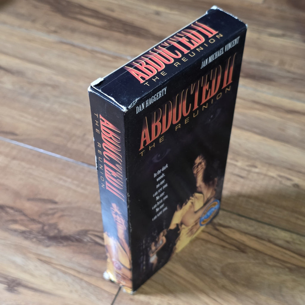 Abducted II The Reunion 1994 VHS Boon Collins Action Rare HTF