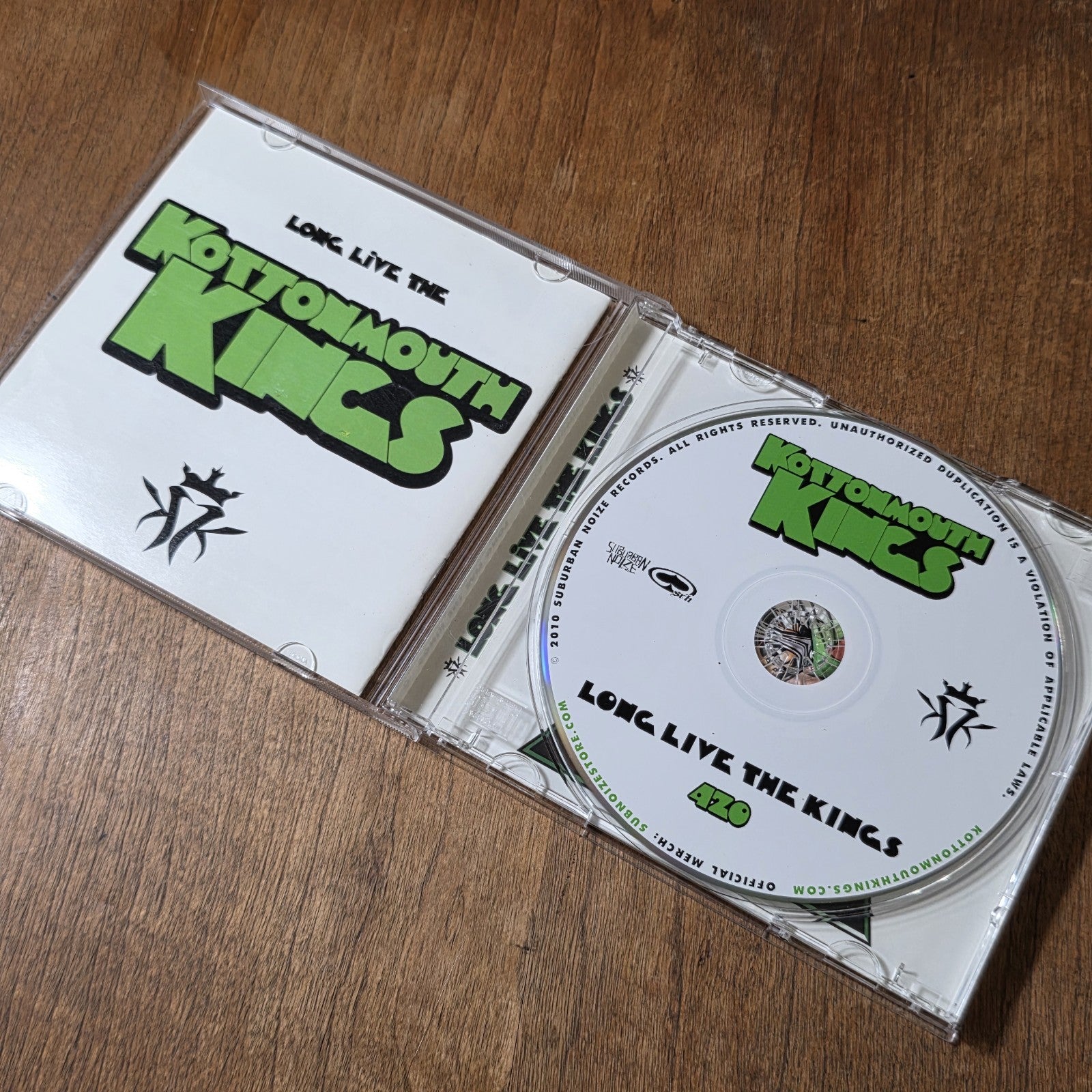 Kottonmouth Kings - Long Live the Kings CD Album 2010 Rap Rock