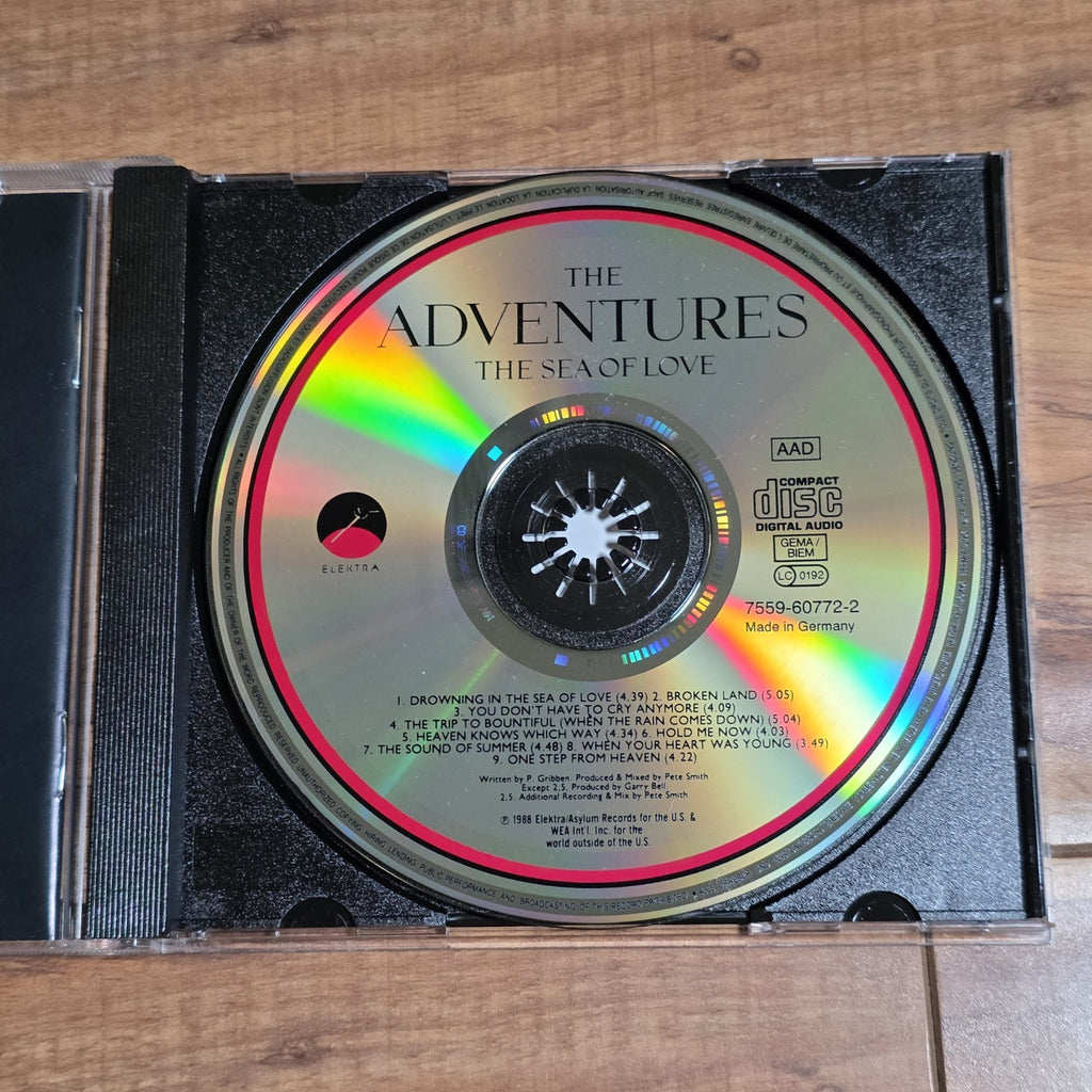 The Adventures - The Sea Of Love CD Album 1988 New Wave Pop
