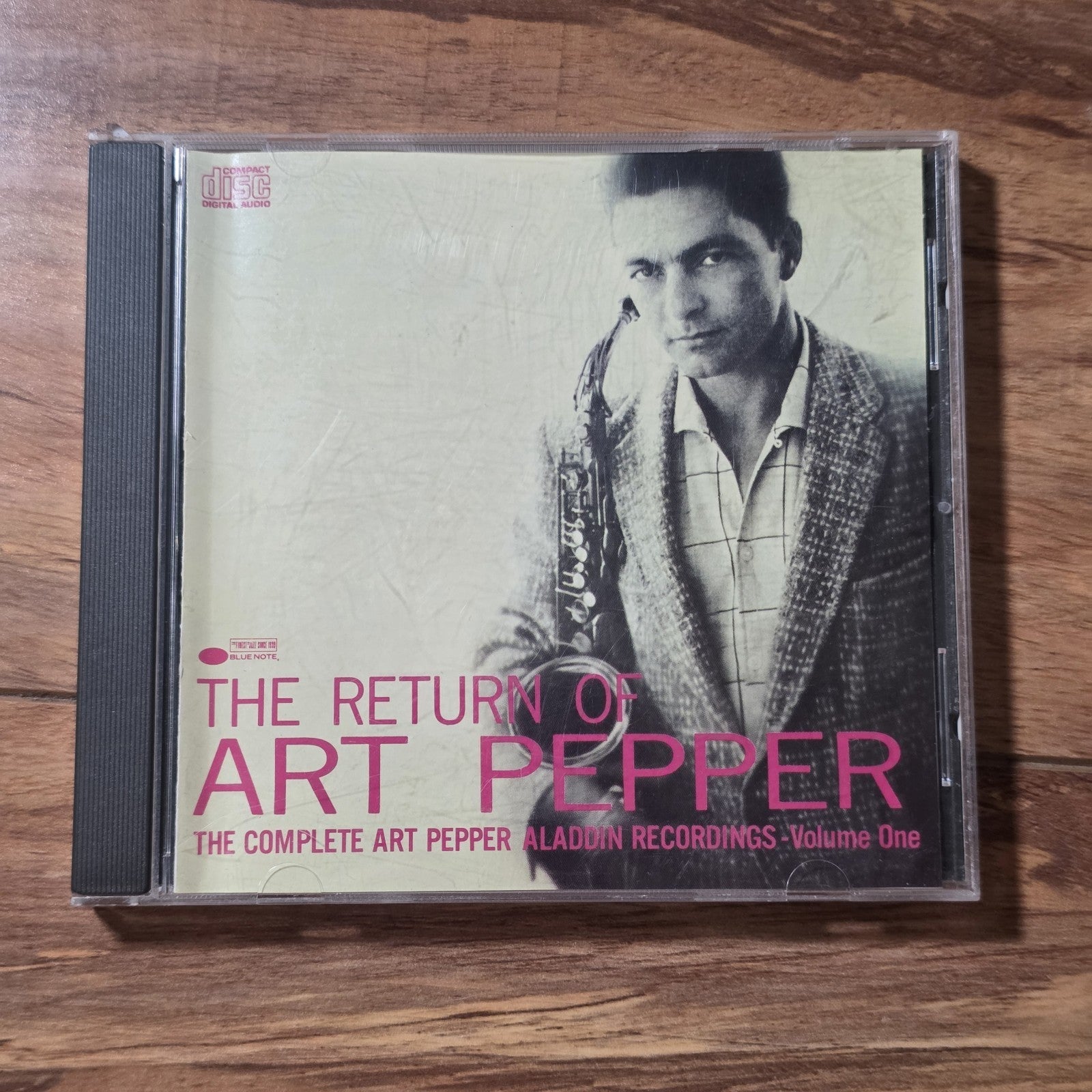 Art Pepper - The Return of Art Pepper Volume 1 CD Album Jazz Rare HTF