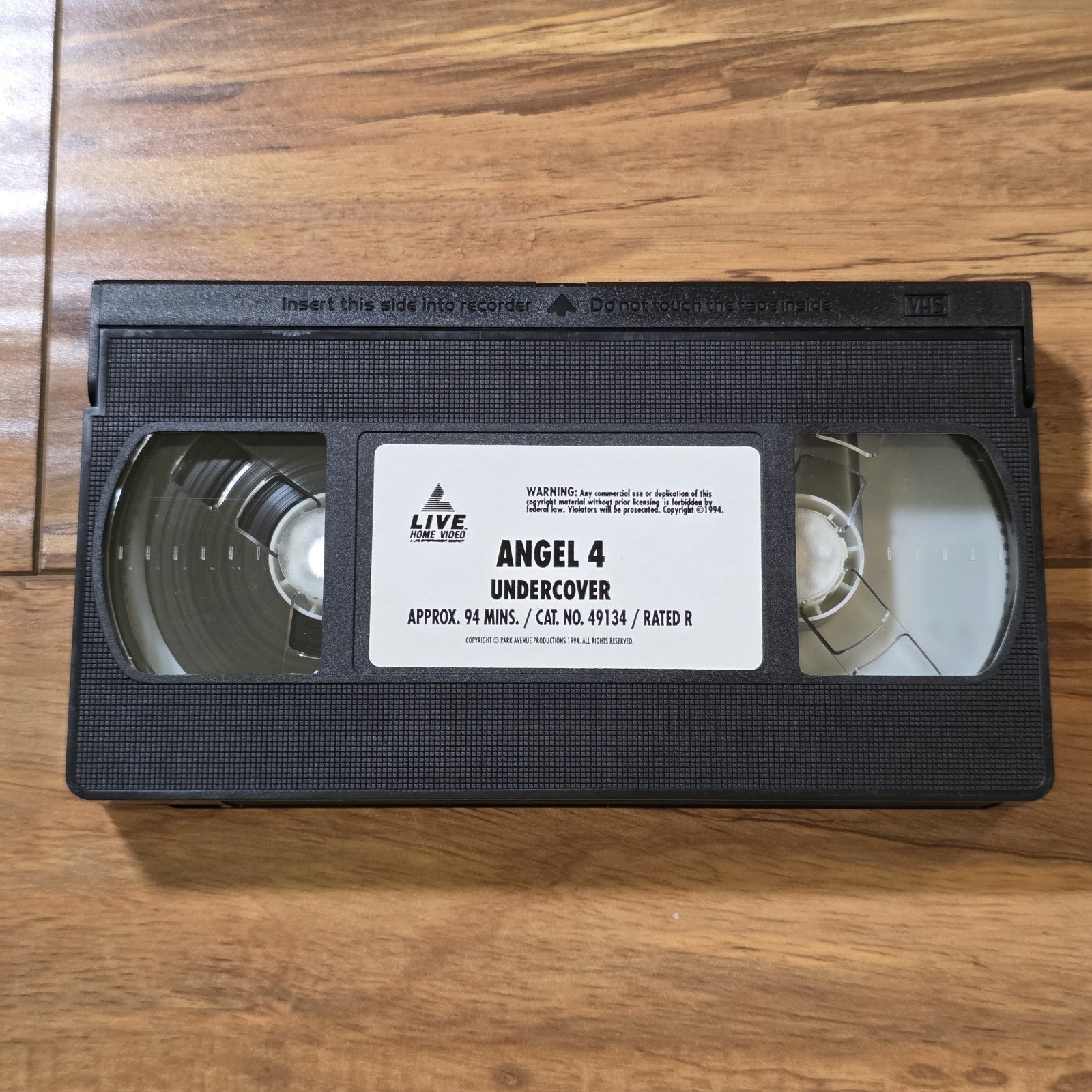 Angel 4 Undercover VHS 1994 Thriller Rare HTF