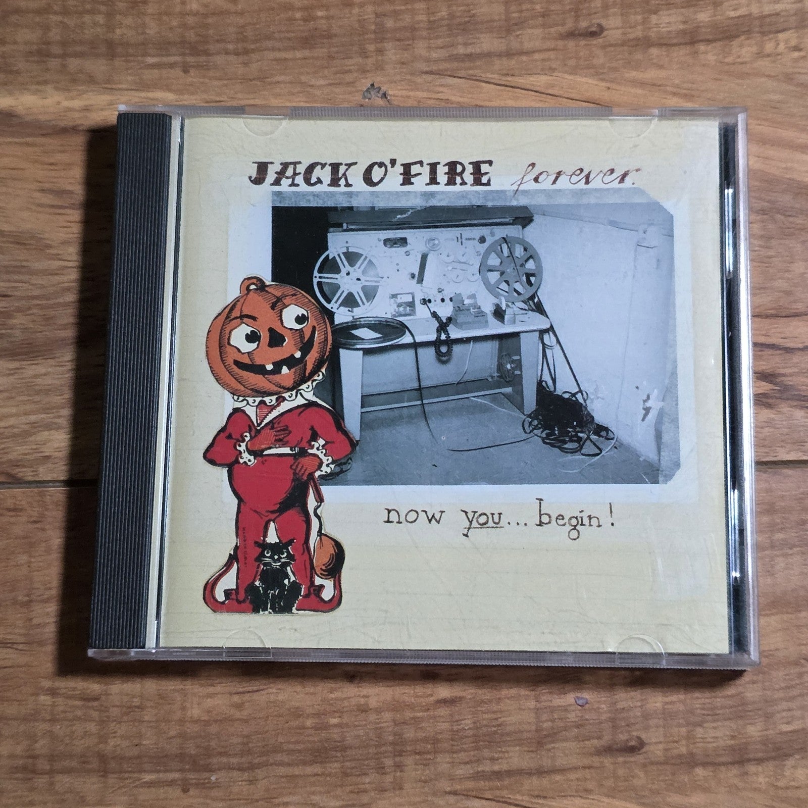 Jake O Fire - Forever Now You Begin CD Album 1996 Blues Garage Rock