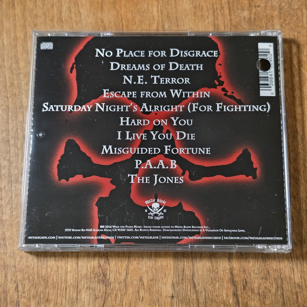 Flotsam and Jetsam - No Place for Disgrace CD Album 2014 Thrash Metal HTF