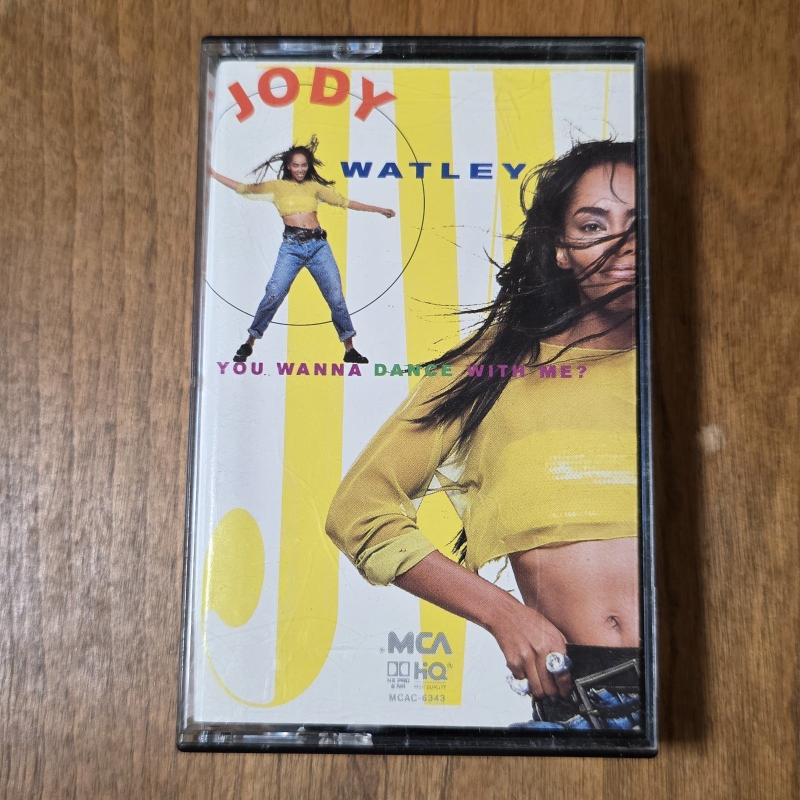 Jody Watley - You Wanna Dance With Me? Remix Album 1989 Pop R&B Cassette