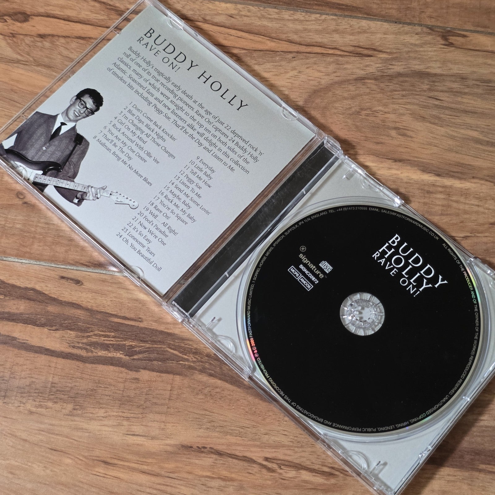 Buddy Holly - Rave On! CD MCA Records 1950s Rock n Roll Rockabilly