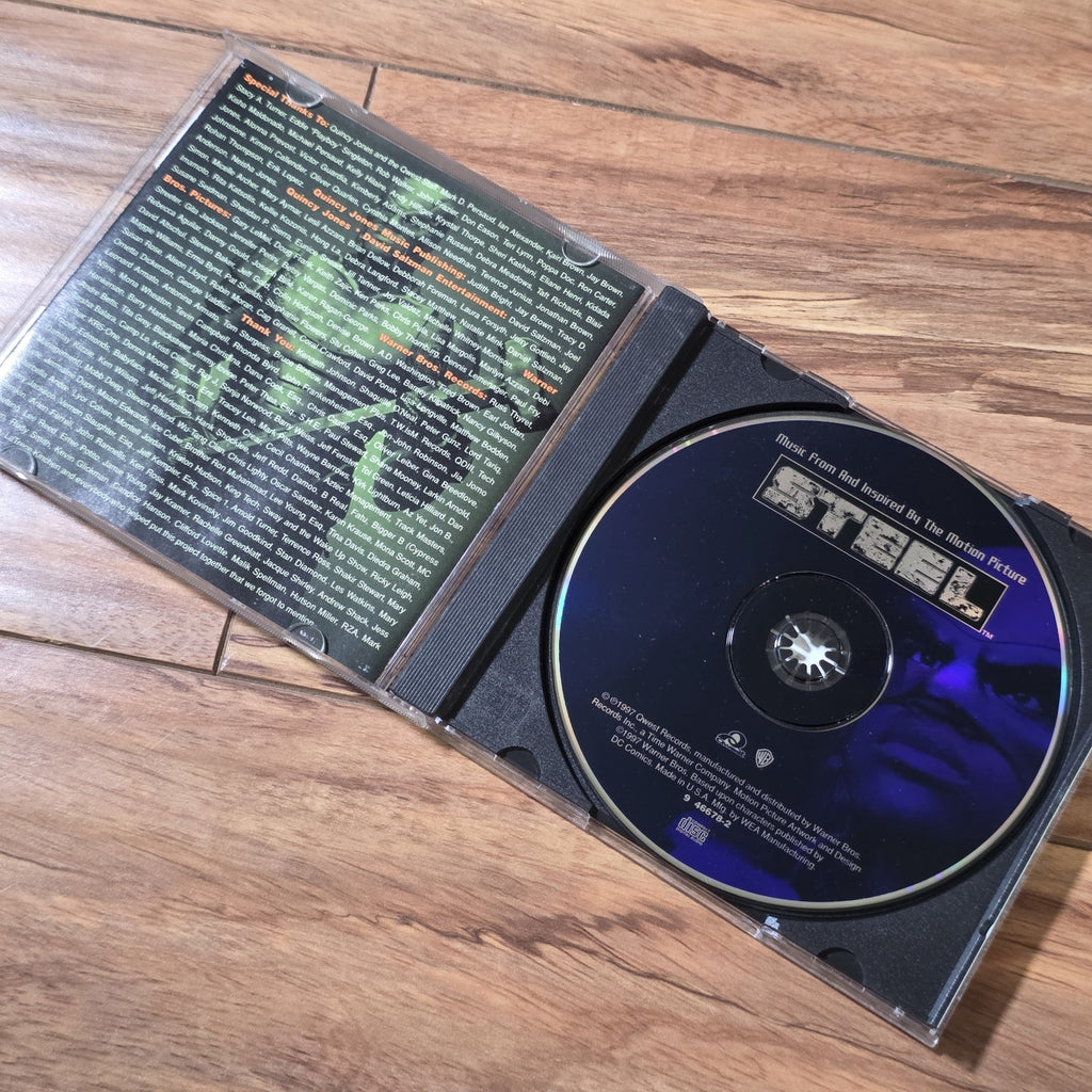 Steel Original Soundtrack CD 1997 Warner Bros Promo Shaquille O'Neal Hip Hop R&B