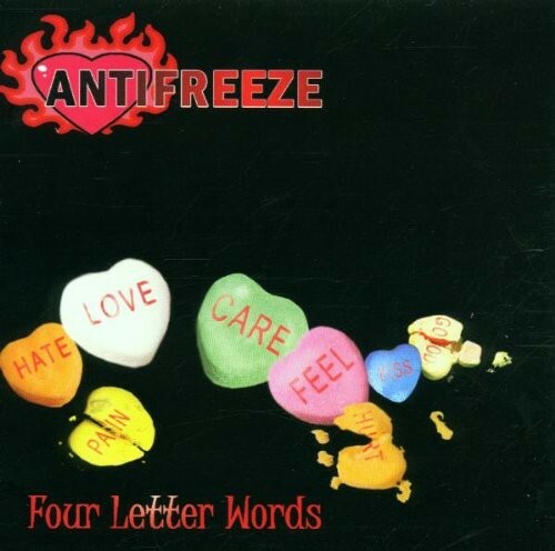 Antifreeze - Four Letter Words CD Album 2003 Pop Punk Kung Fu Records
