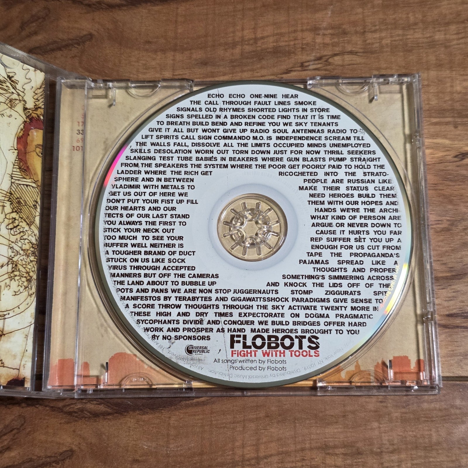 Flobots - Fight With Tools CD Album 2008 Alternative Hip Hop
