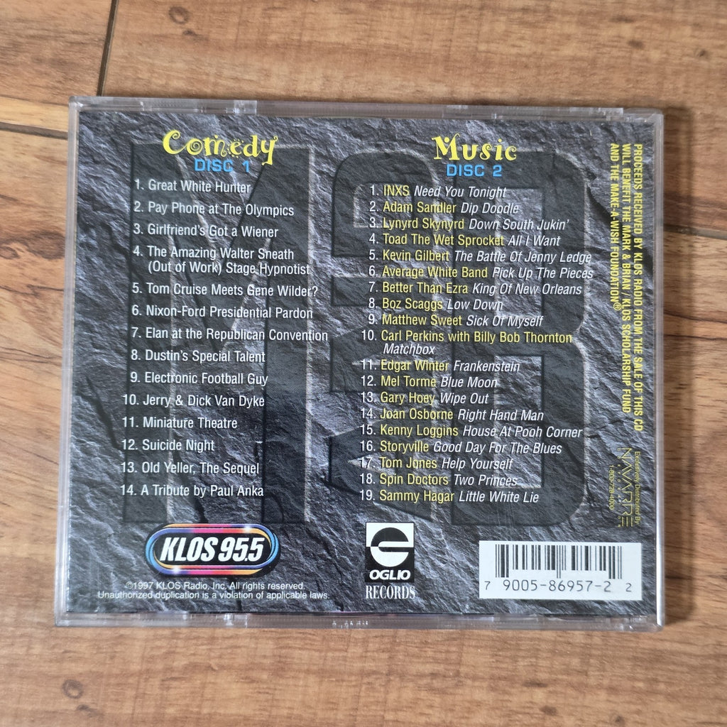 Mark and Brian - You Had To Be There CD 1997 KLOS 95.5 FM Los Angeles Comedy