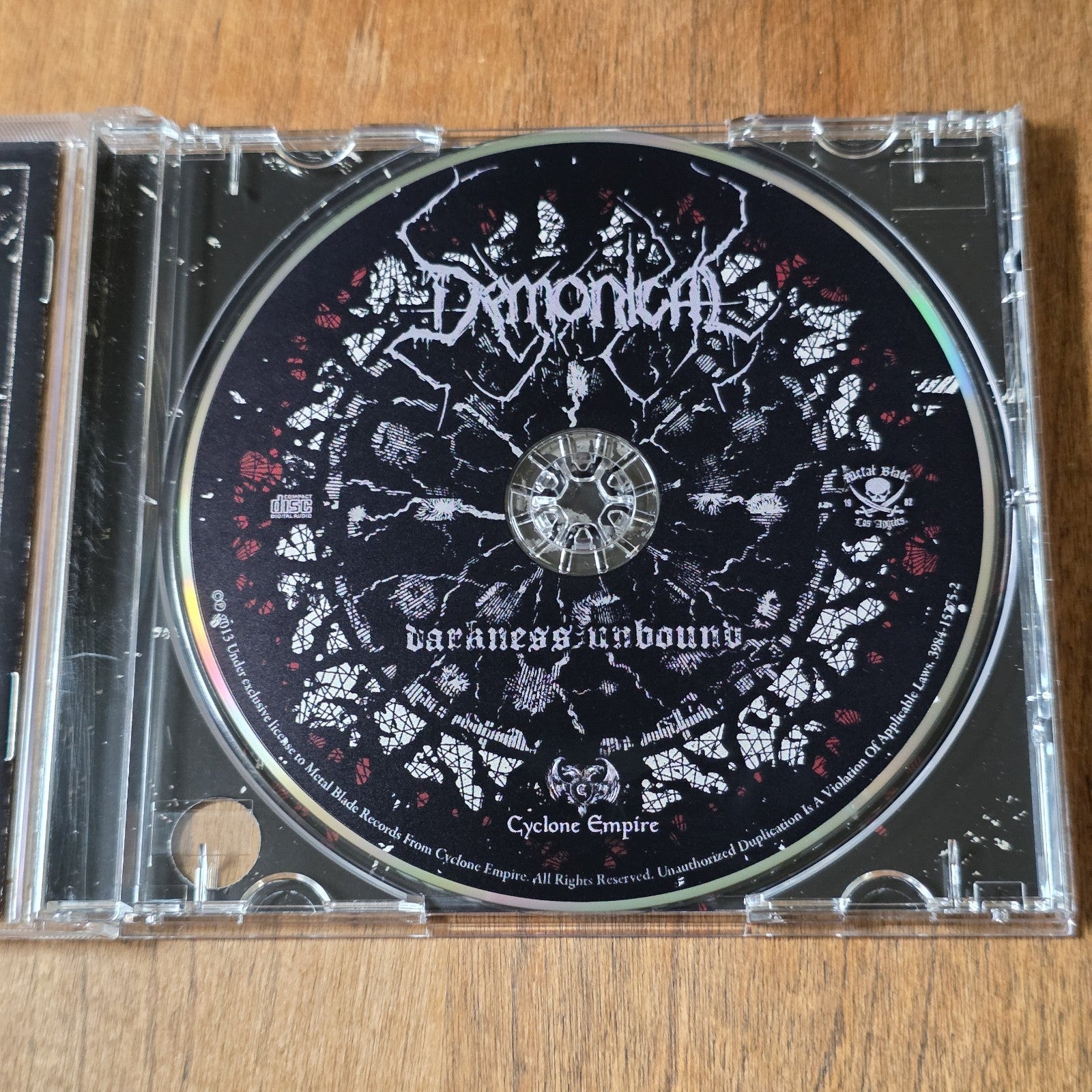 Demonical - Servants of the Unlight CD Album 2007 Death Metal Cyclone Empire