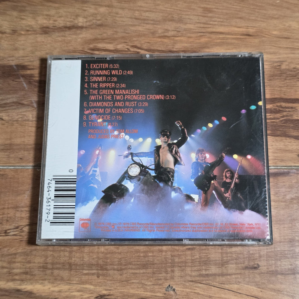 Judas Priest - Unleashed in the East CD Live Album 1979 Heavy Metal HTF