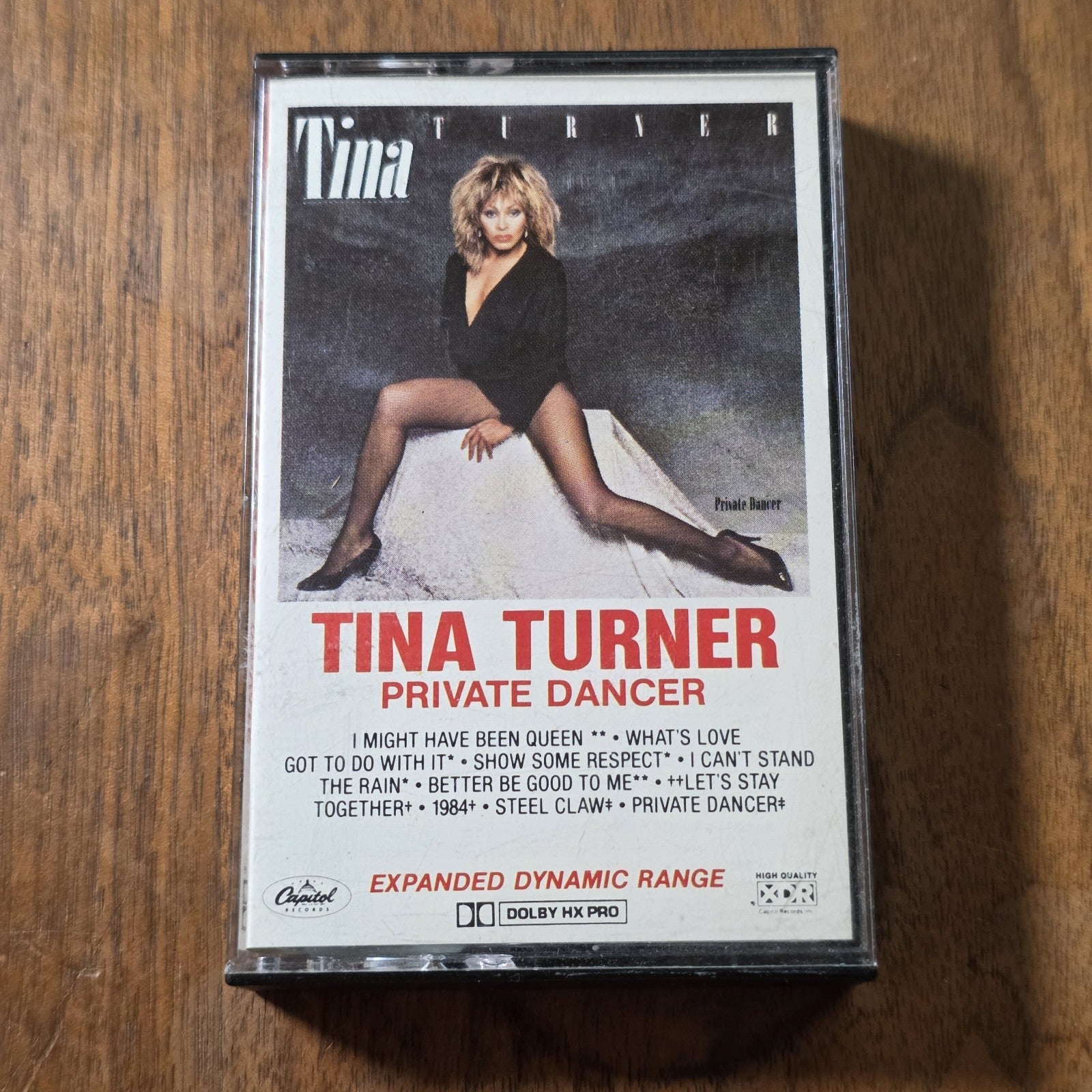 Tina Turner - Private Dancer Cassette Album 1984 Pop Rock
