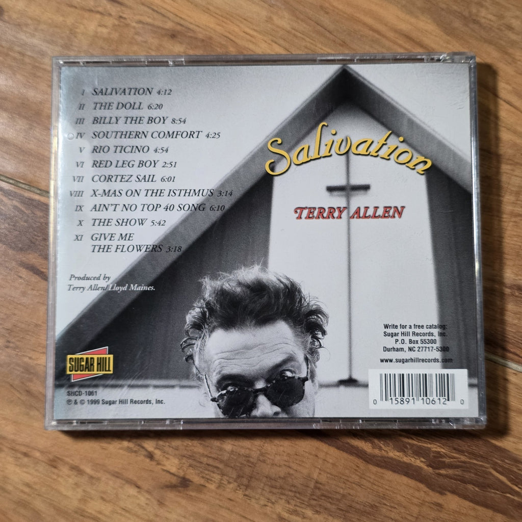 Terry Allen - Salivation CD 1999 Sugar Hill Records Outlaw Country