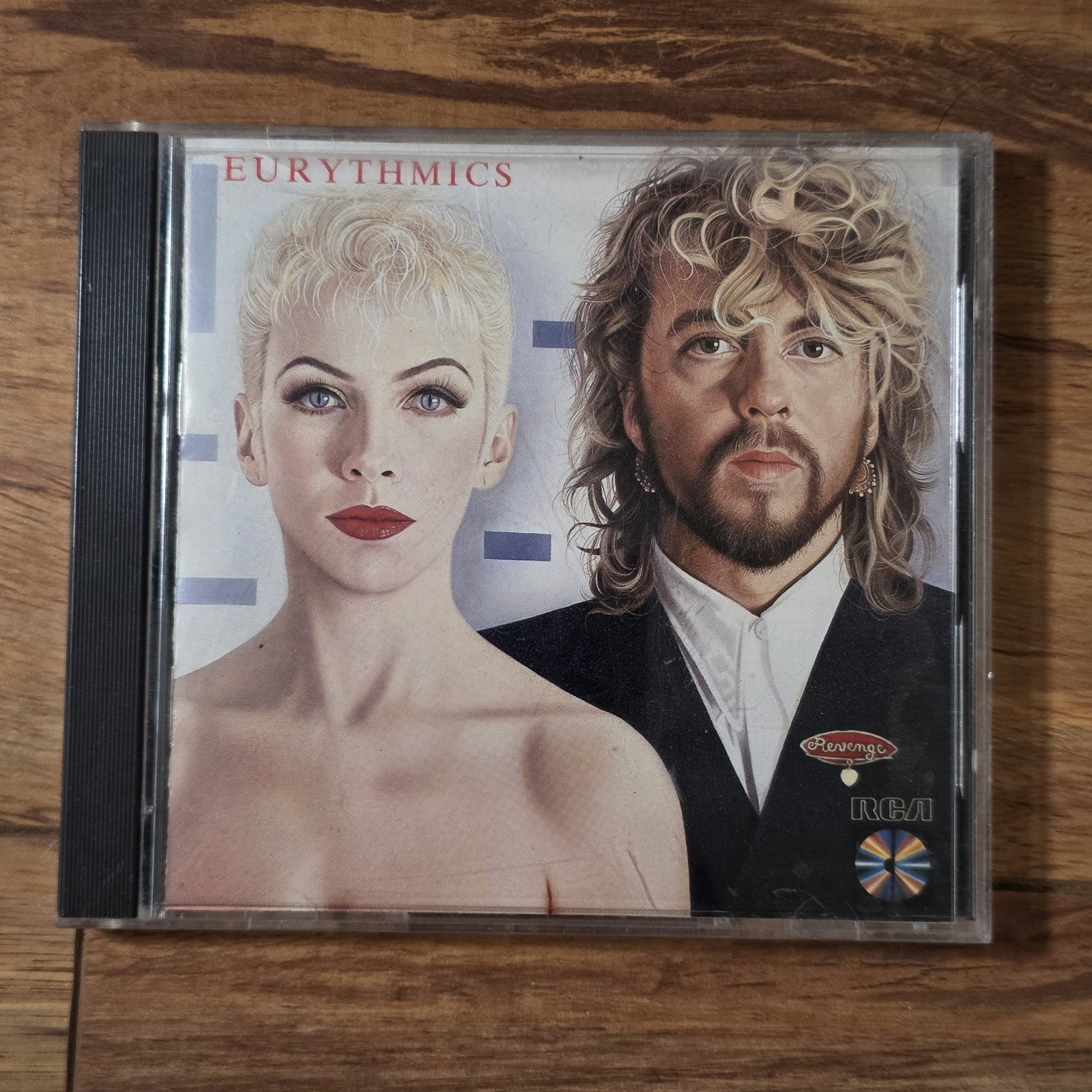 Eurythmics - Revenge CD 1986 RCA Records Annie Lennox Dave Stewart Pop