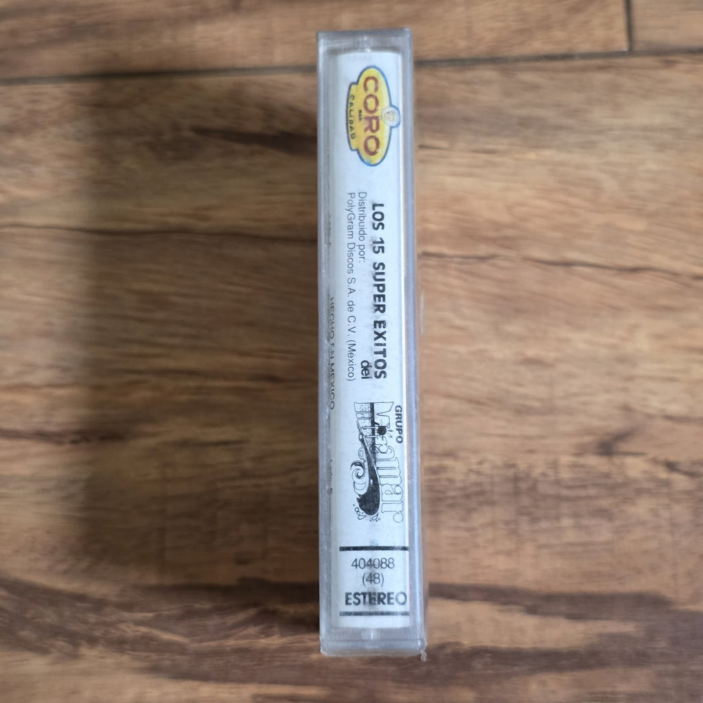 Grupo Miramar - 15 Super Exitos Vol 1 Cassette Latin Cumbia Rare HTF Sealed New