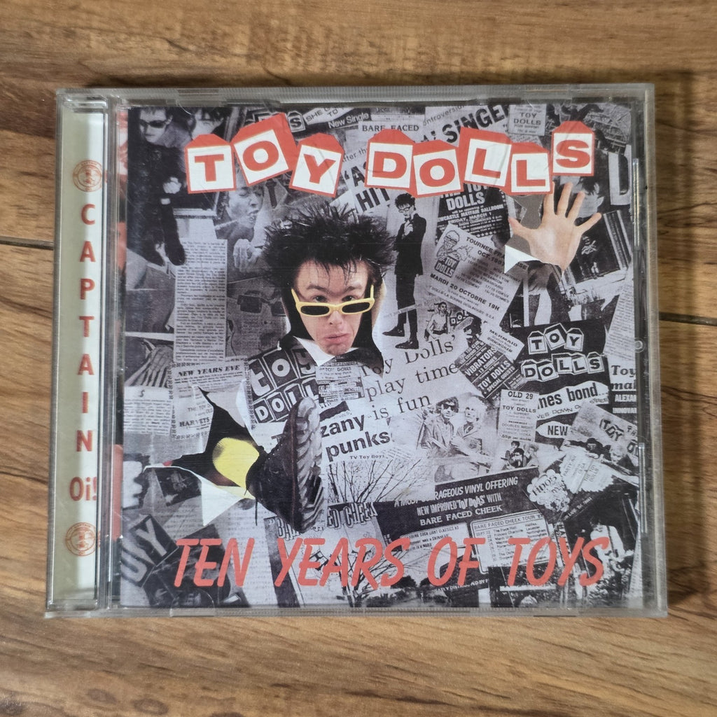 The Toy Dolls - Ten Years Of Toys CD Compilation 1989 Punk Rock