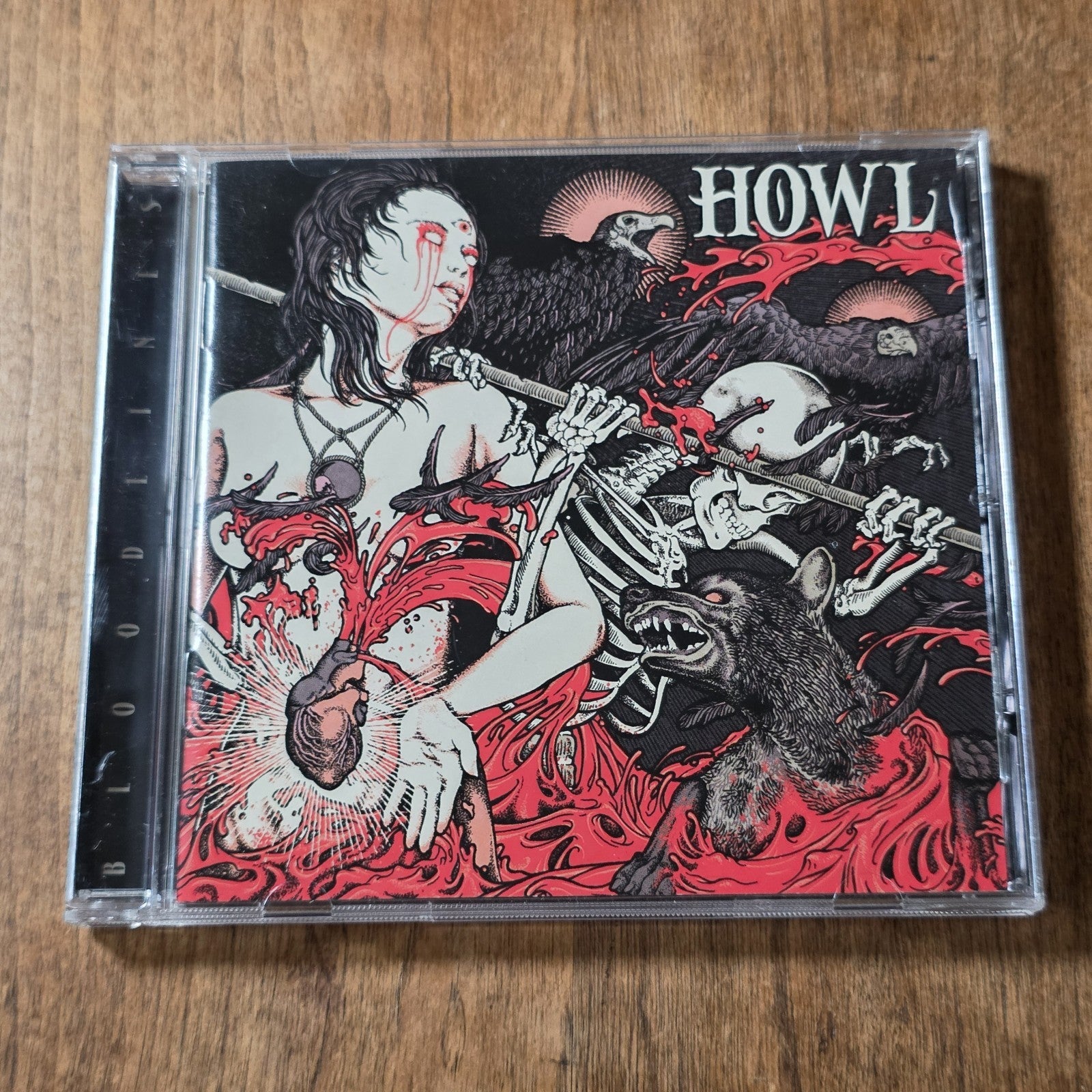 Howl - Bloodlines CD Album 2013 Heavy Metal
