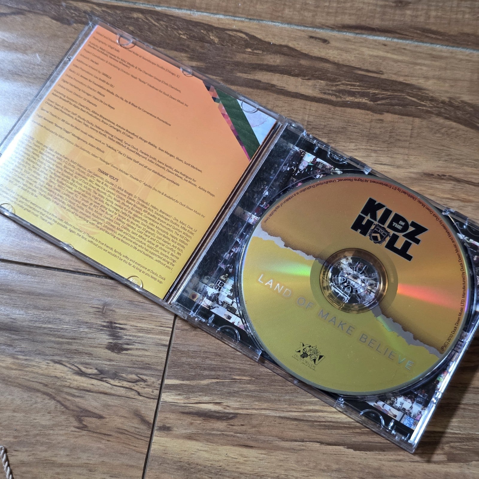 Kidz in the Hall - Land of Make Believe CD Album 2010 Hip Hop