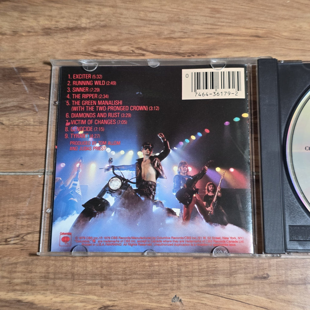 Judas Priest - Unleashed in the East CD Live Album 1979 Heavy Metal HTF