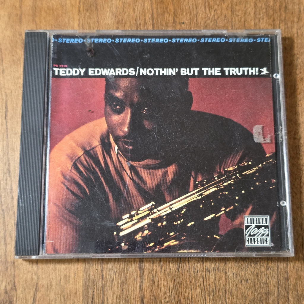 Teddy Edwards - Nothin' but the Truth CD Album 1994 Jazz Rare HTF