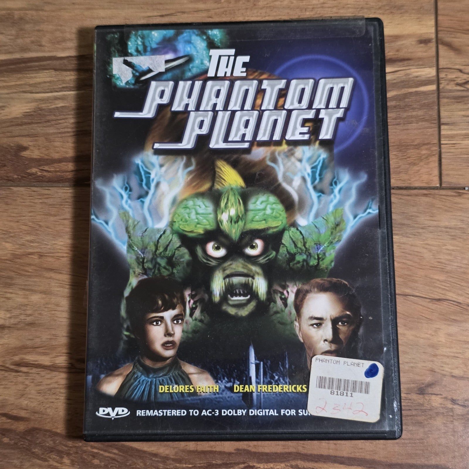 The Phantom Planet DVD 1961 Sci-Fi Remastered B&W