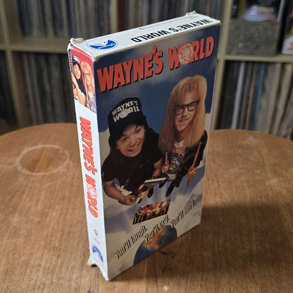 Wayne's World VHS 1992 Comedy Mike Myers SNL Cult Classic