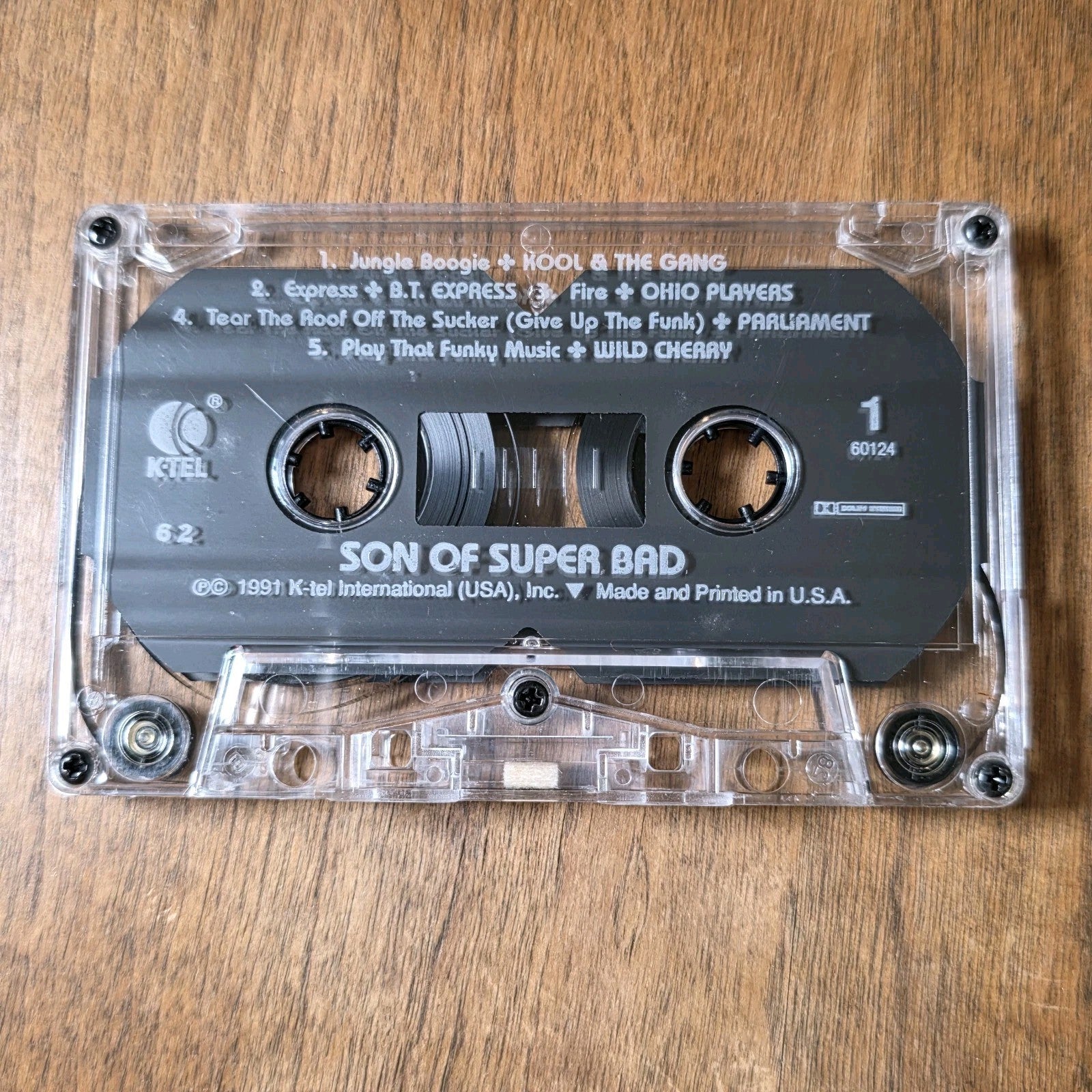 Kool And The Gang - Son Of Super Dad Album 1993 R&B Funk Cassette Tape