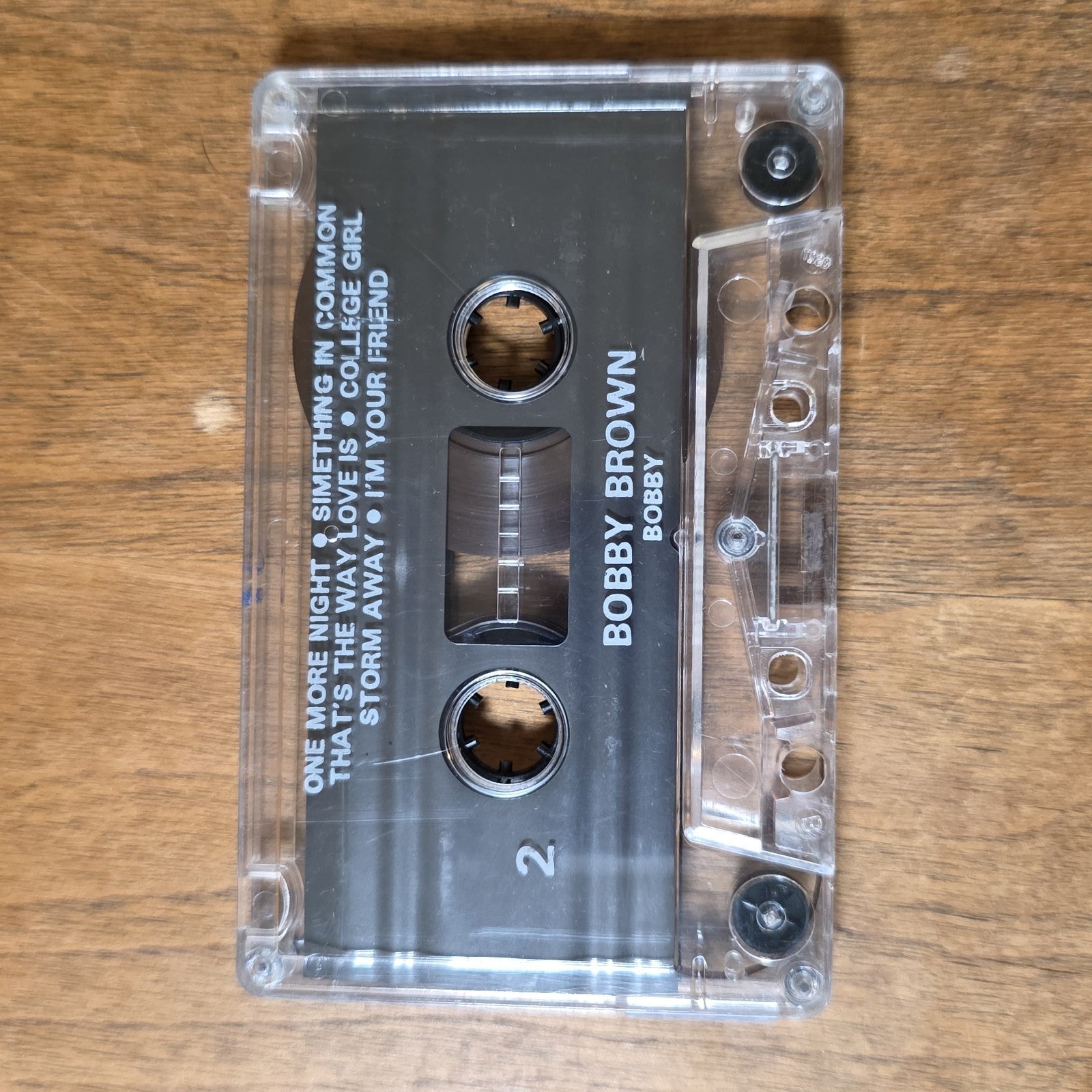 Bobby Brown - Bobby Album 1992 R&B Cassette MCA Records