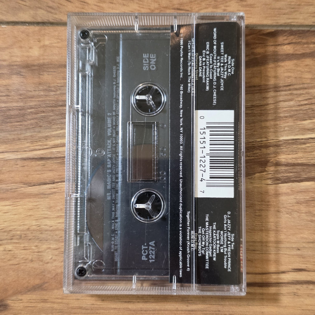 Mr. Magic - Rap Attack Volume 2 Compilation 1986 Hip Hop Cassette Profile