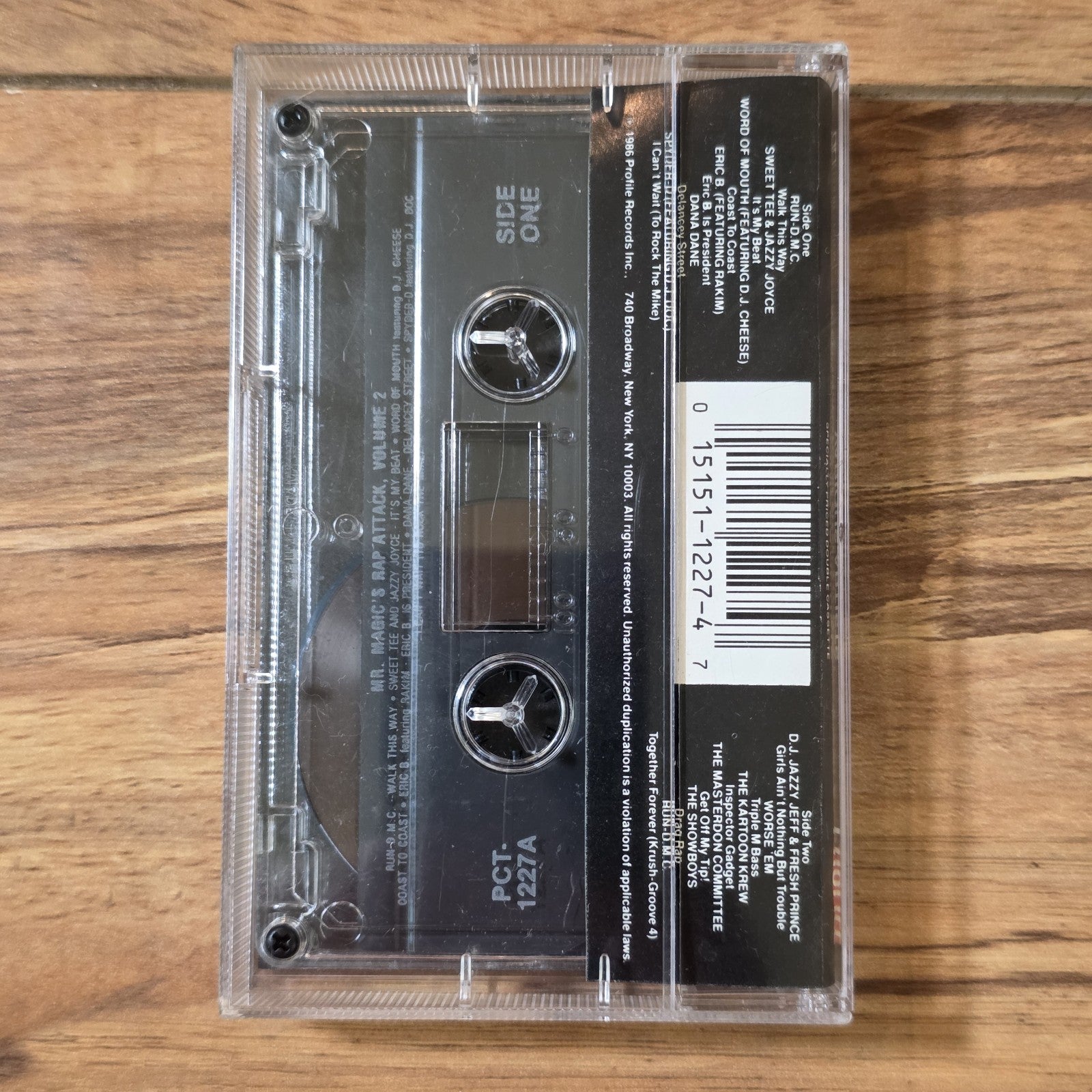 Mr. Magic - Rap Attack Volume 2 Compilation 1986 Hip Hop Cassette Profile