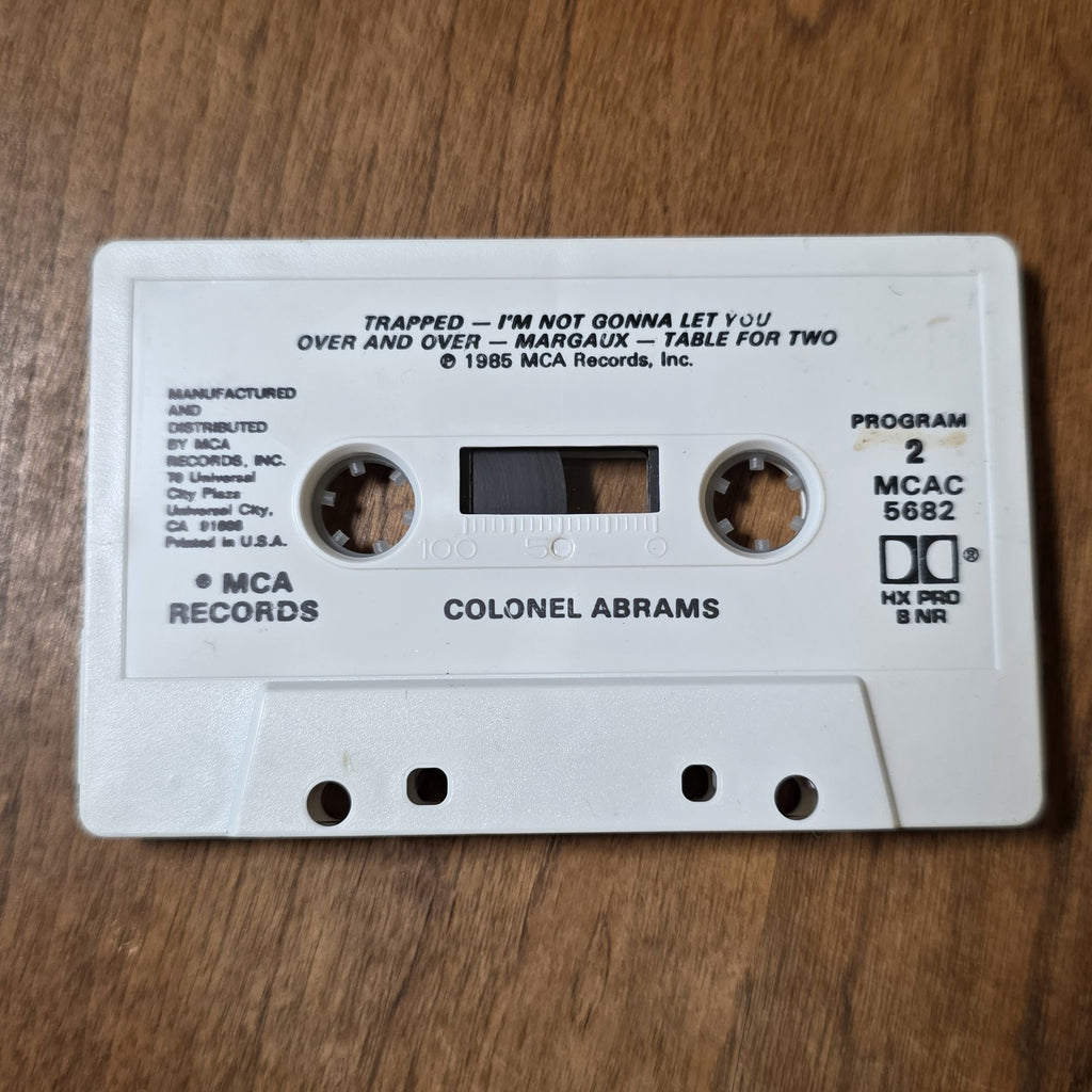 Colonel Abrams - Self Titled Album 1985 R&B Cassette Rare HTF
