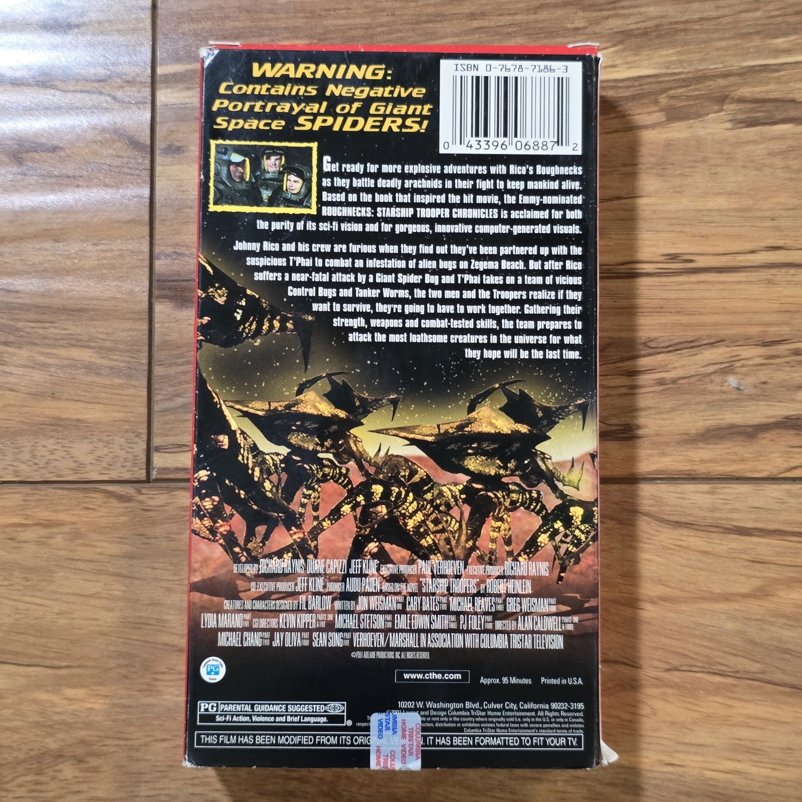 Roughneck Starship Troopers Chronicles The Tesca Campaign VHS 2001 Sci-Fi