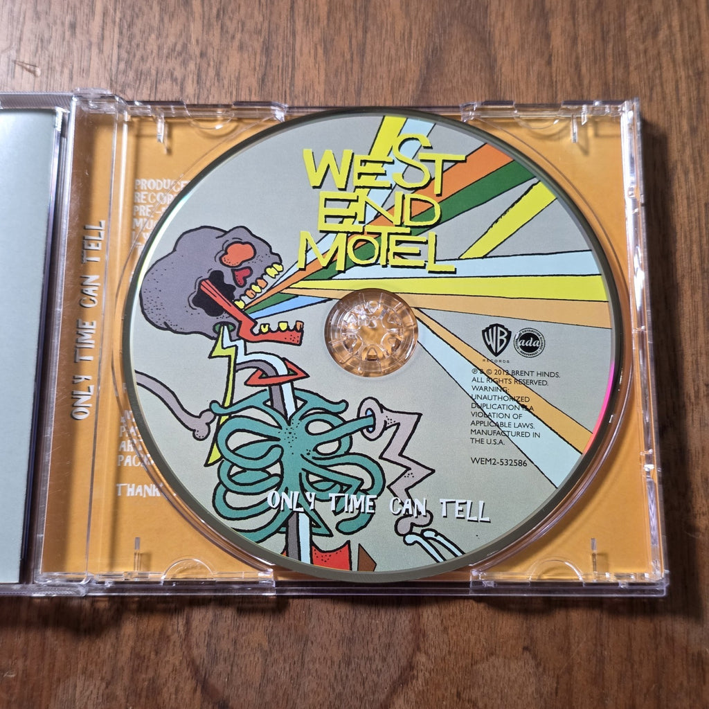 West End Motel - Only Time Can Tell CD Album 2012 Indie Rock